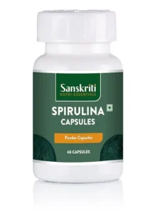 Spirulina Natural Superfood Supplement 500mg – 120 Capsules