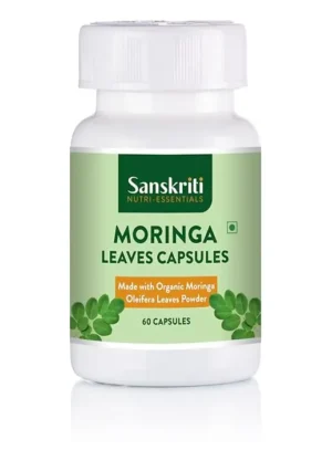 Moringa Leaf Capsules For Men & Women's - 120 Herbal Capsules