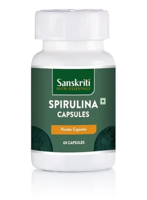 Spirulina Natural Superfood for Energy – 60 Capsules