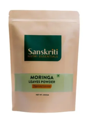 Organic Moringa Powder 200 Gram Pouch