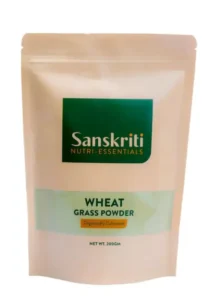 Organic India Wheat Grass Powder 500 Gram Pouch