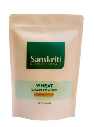 Organic India Wheat Grass Powder 500 Gram Pouch
